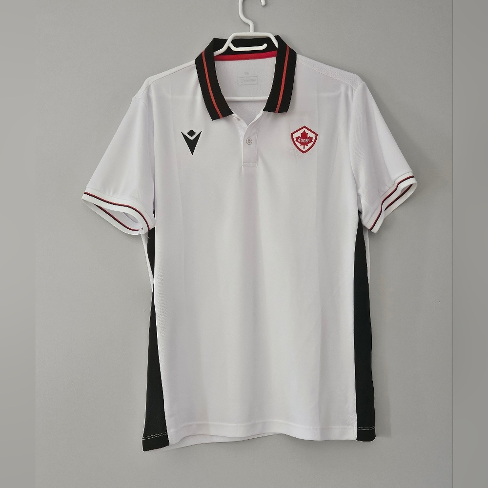 White & Navy Polo Shirt
